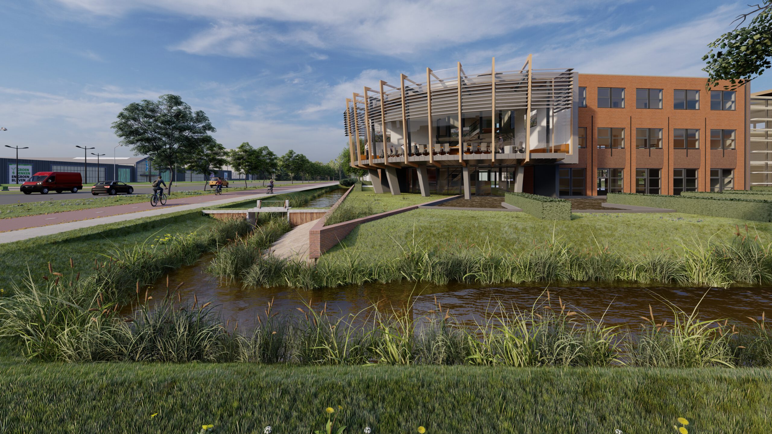 Nijkerk gemeentehuis - 20007_Render dag - 1 - bokhorst arch